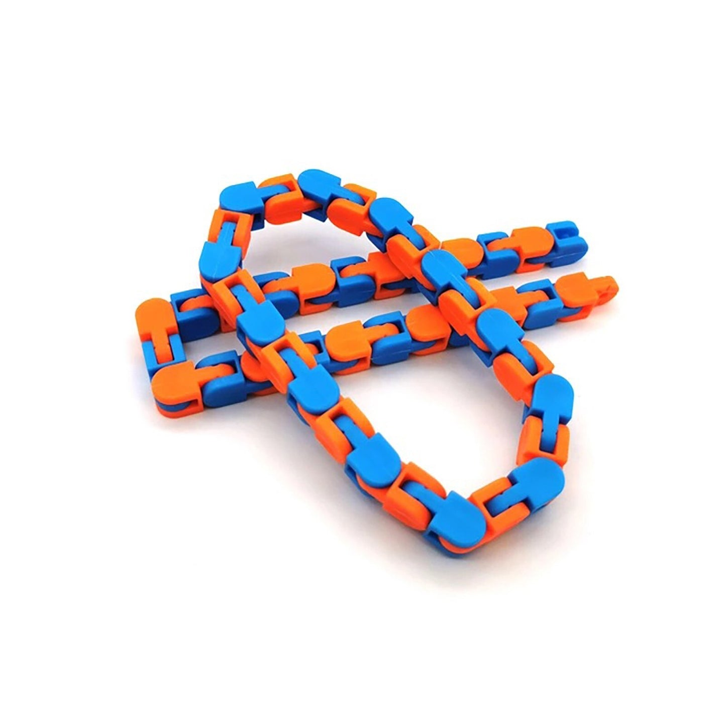 Bicycle chain track decompression toy Fidget pressure toy for 24 children / students with autism and ADHD