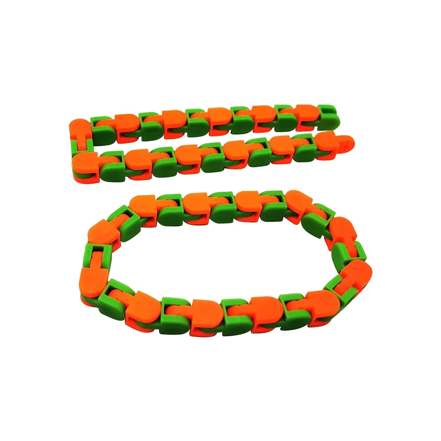 Bicycle chain track decompression toy Fidget pressure toy for 24 children / students with autism and ADHD