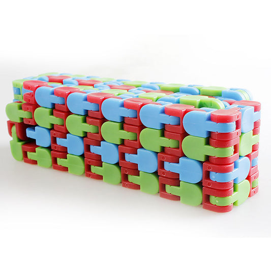 Bicycle chain track decompression toy Fidget pressure toy for 24 children / students with autism and ADHD